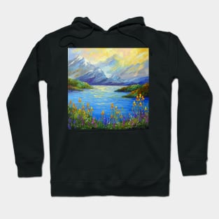 Mountain Serenity: Lakeside Whisper Hoodie